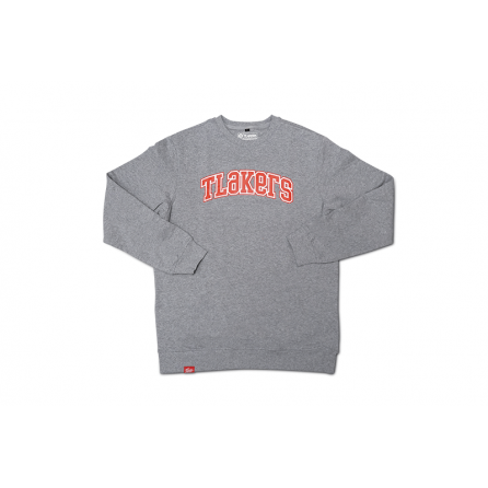 Tlakers crewneck sivý