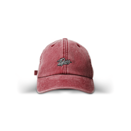 Tlakers retro dad cap červený