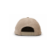 Tlakers cord snapback hnedý