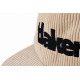 Tlakers cord snapback hnedý