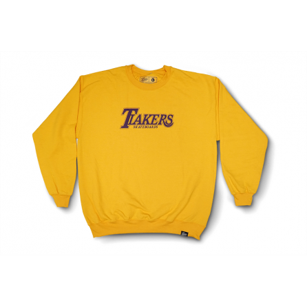 Tlakers club mikina žltá